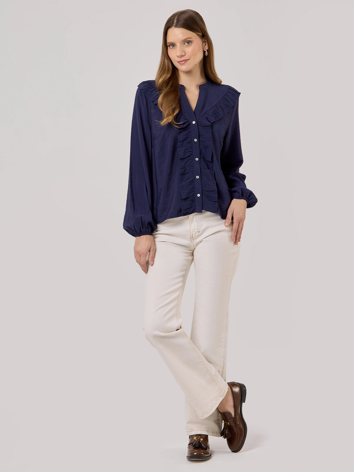 BLUSA MANGA LARGA MUJER NAVIGATA - 5