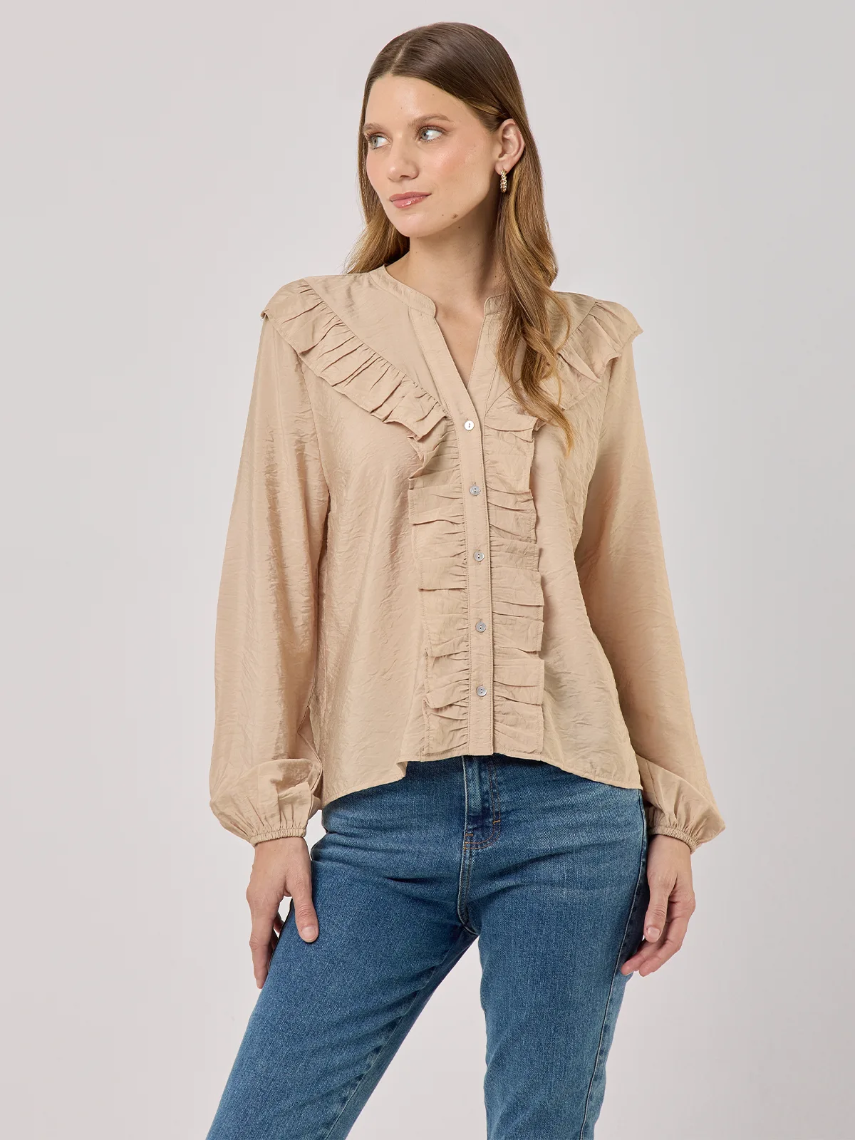 BLUSA MANGA LARGA MUJER NAVIGATA - 1