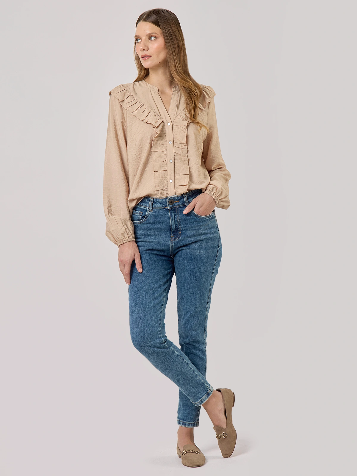 BLUSA MANGA LARGA MUJER NAVIGATA - 5