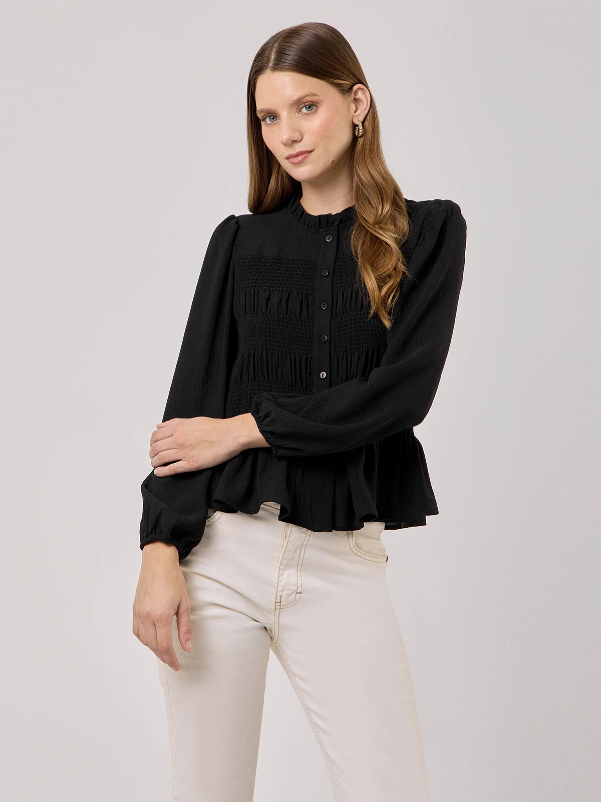 BLUSA MANGA LARGA MUJER NAVIGATA - 1