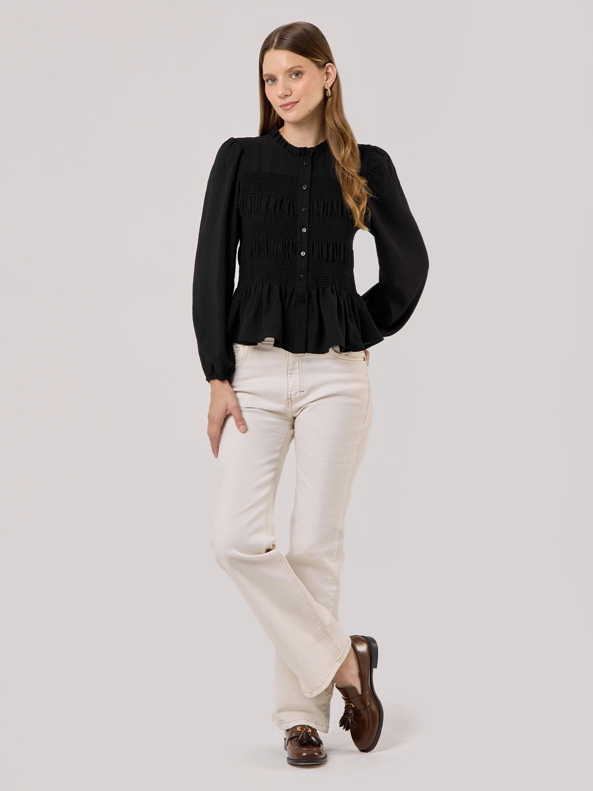 BLUSA MANGA LARGA MUJER NAVIGATA - 5