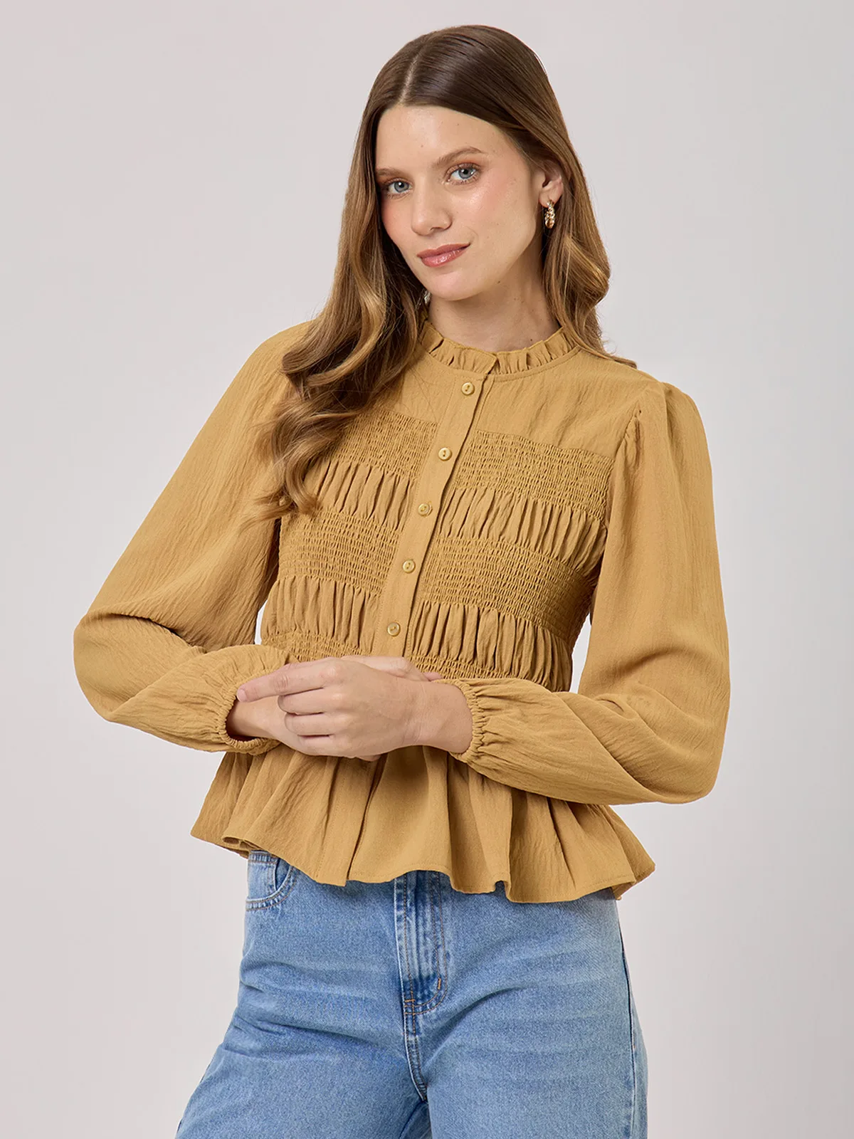 BLUSA MANGA LARGA MUJER NAVIGATA - 1