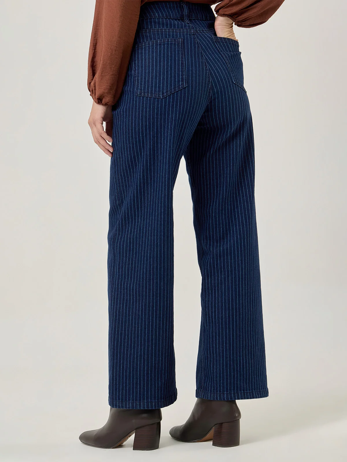 JEANS REGULAR MUJER NAVIGATA STRIPE - 2