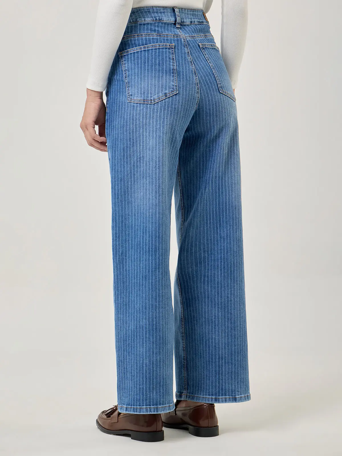 JEANS REGULAR MUJER NAVIGATA STRIPE - 2