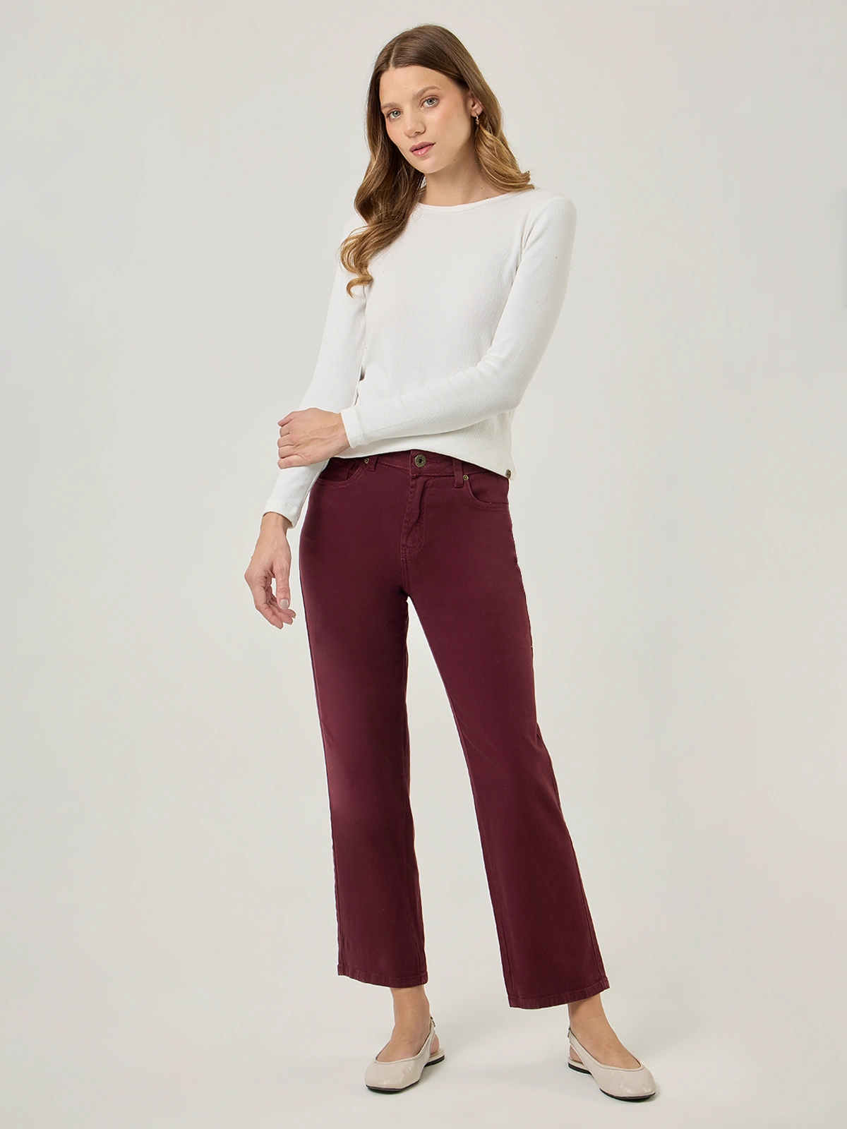 PANTALÓN REGULAR MUJER NAVIGATA BRIANA - 1