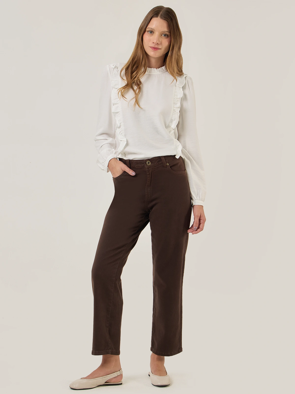 PANTALÓN REGULAR MUJER NAVIGATA - 5