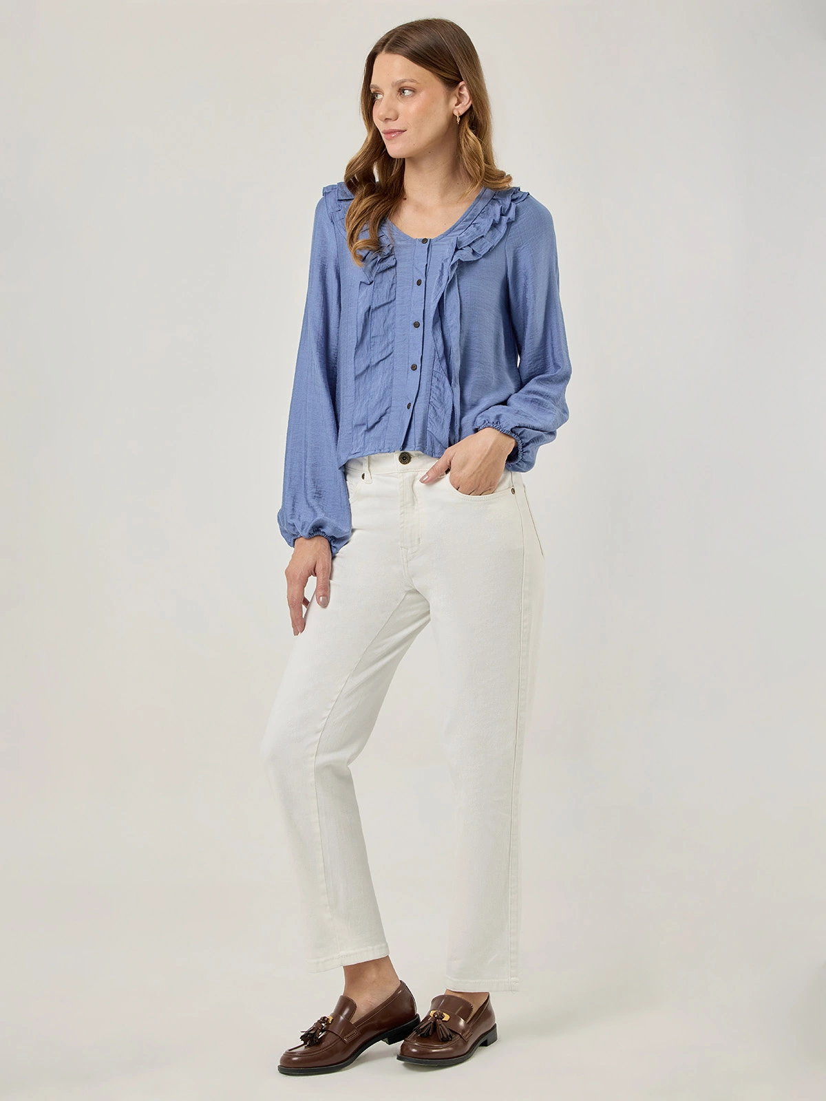 PANTALÓN REGULAR MUJER NAVIGATA BRIANA - 1