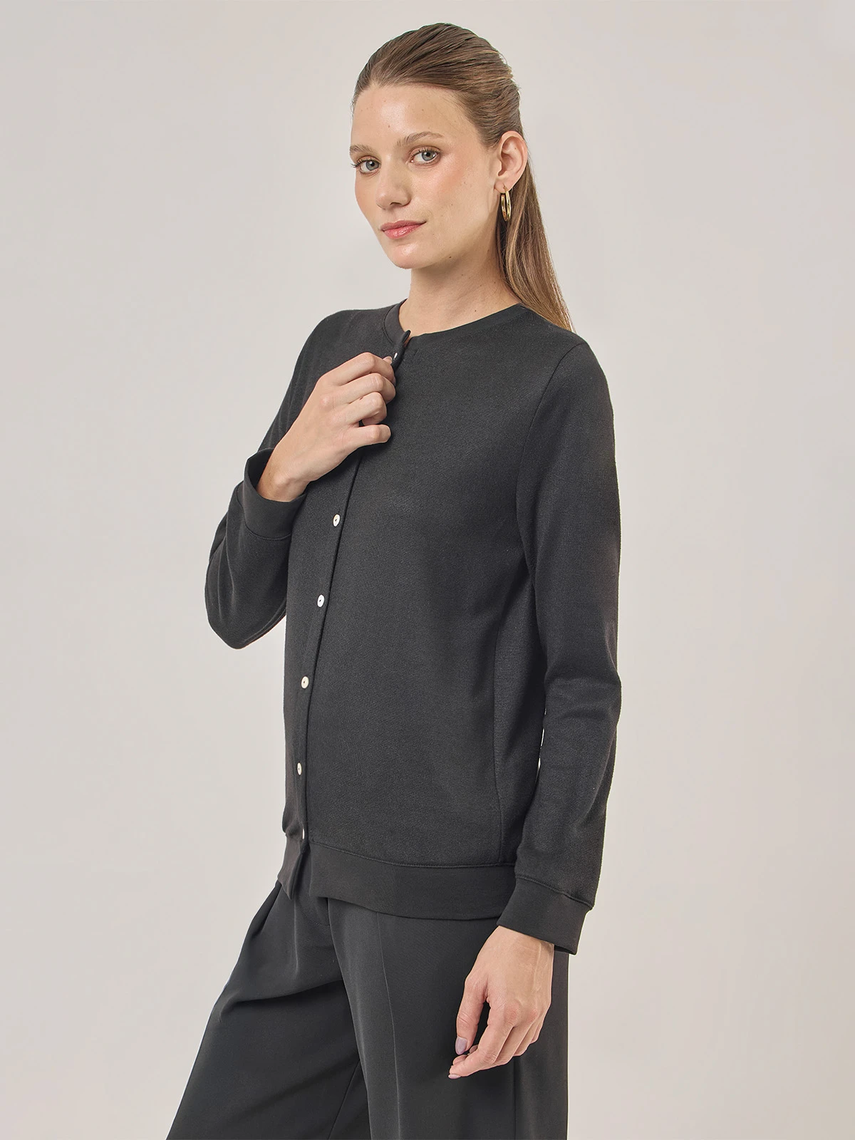 SWEATER MANGA LARGA MUJER AZIZ - 3