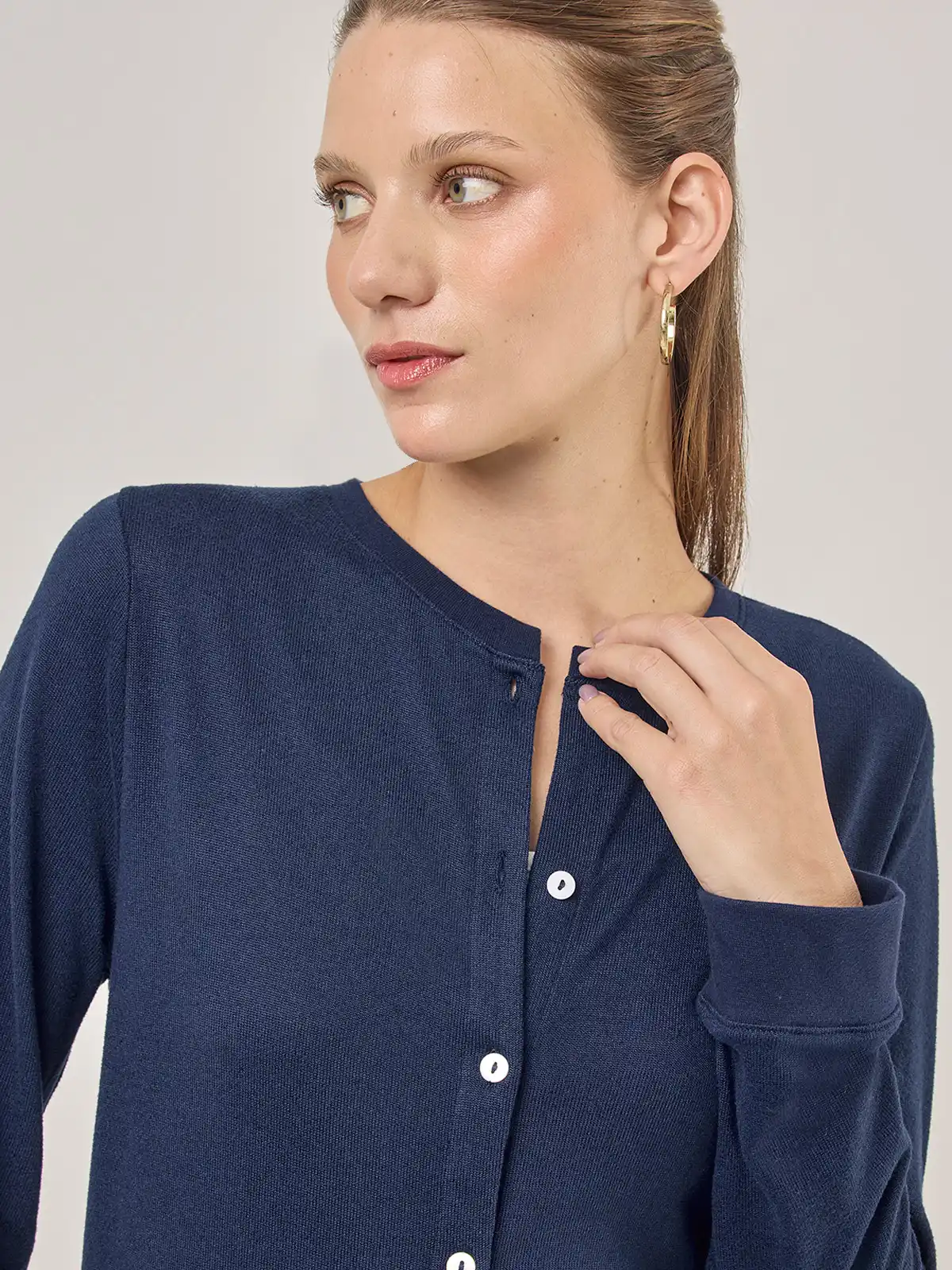 SWEATER MANGA LARGA MUJER AZIZ - 4
