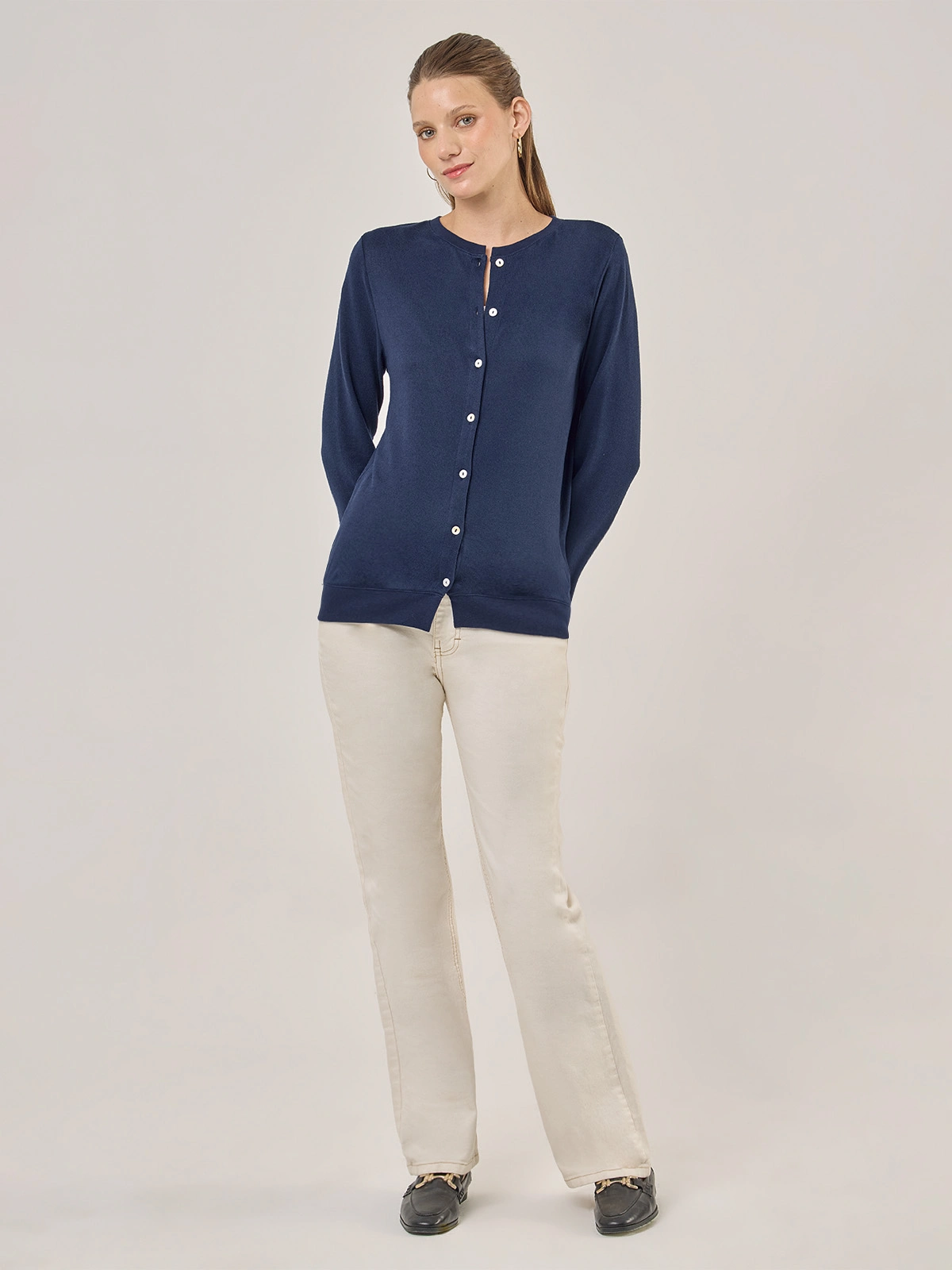 SWEATER MANGA LARGA MUJER AZIZ - 5