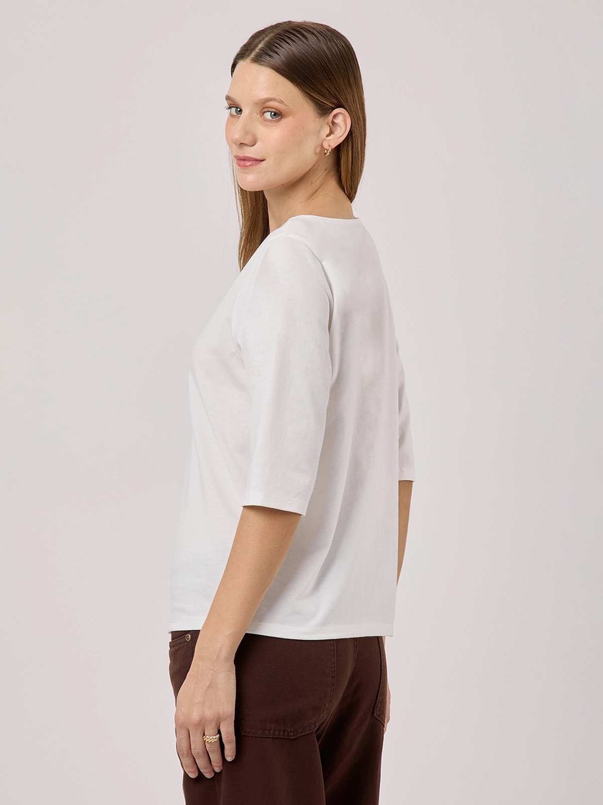 POLO MANGA 3/4 MUJER AZIZ - 2
