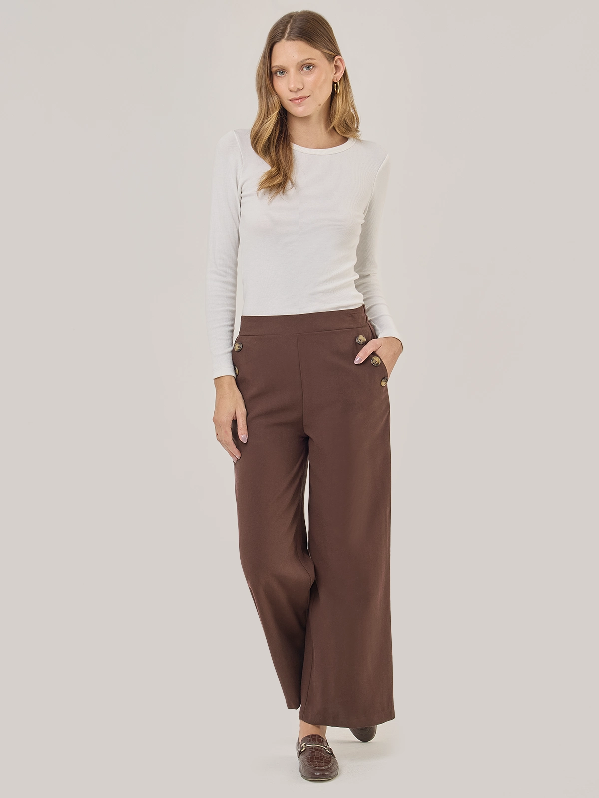 PANTALÓN REGULAR MUJER NAVIGATA - 5