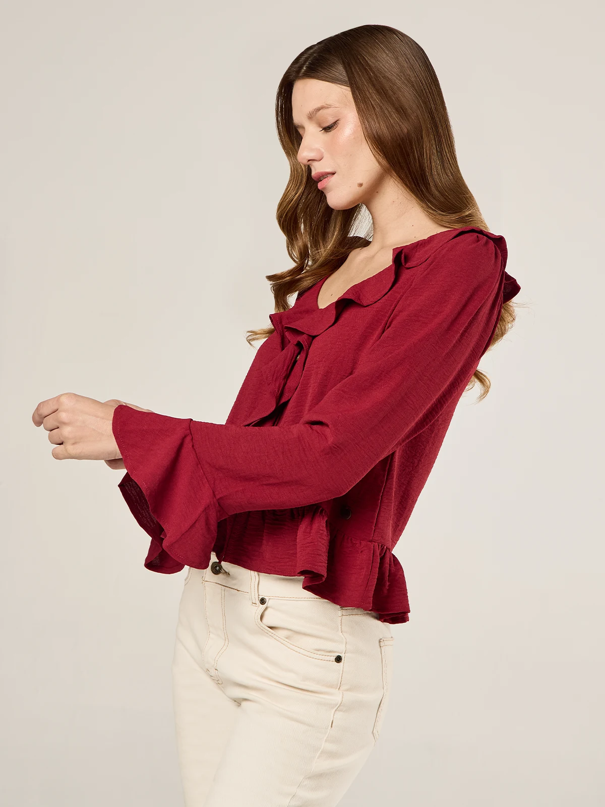 BLUSA MANGA LARGA MUJER NAVIGATA CELINE - 3