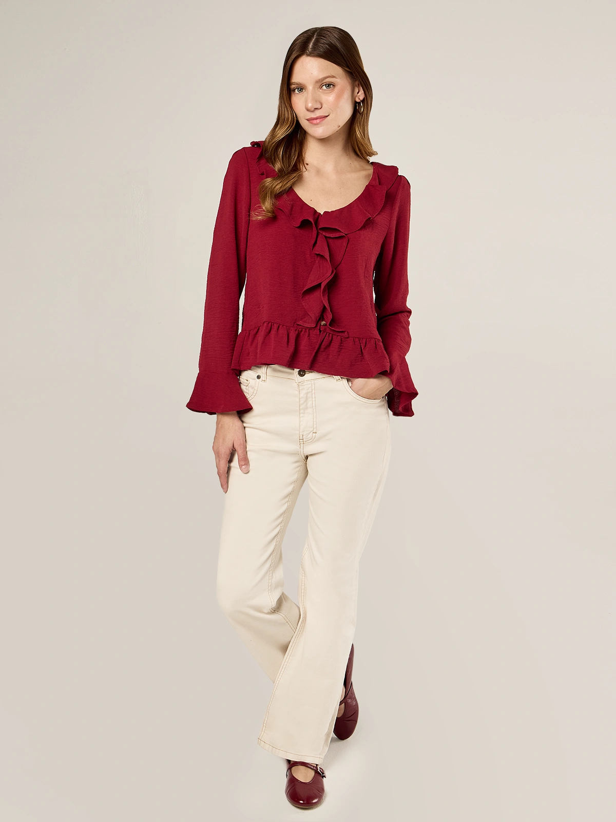 BLUSA MANGA LARGA MUJER NAVIGATA CELINE - 5