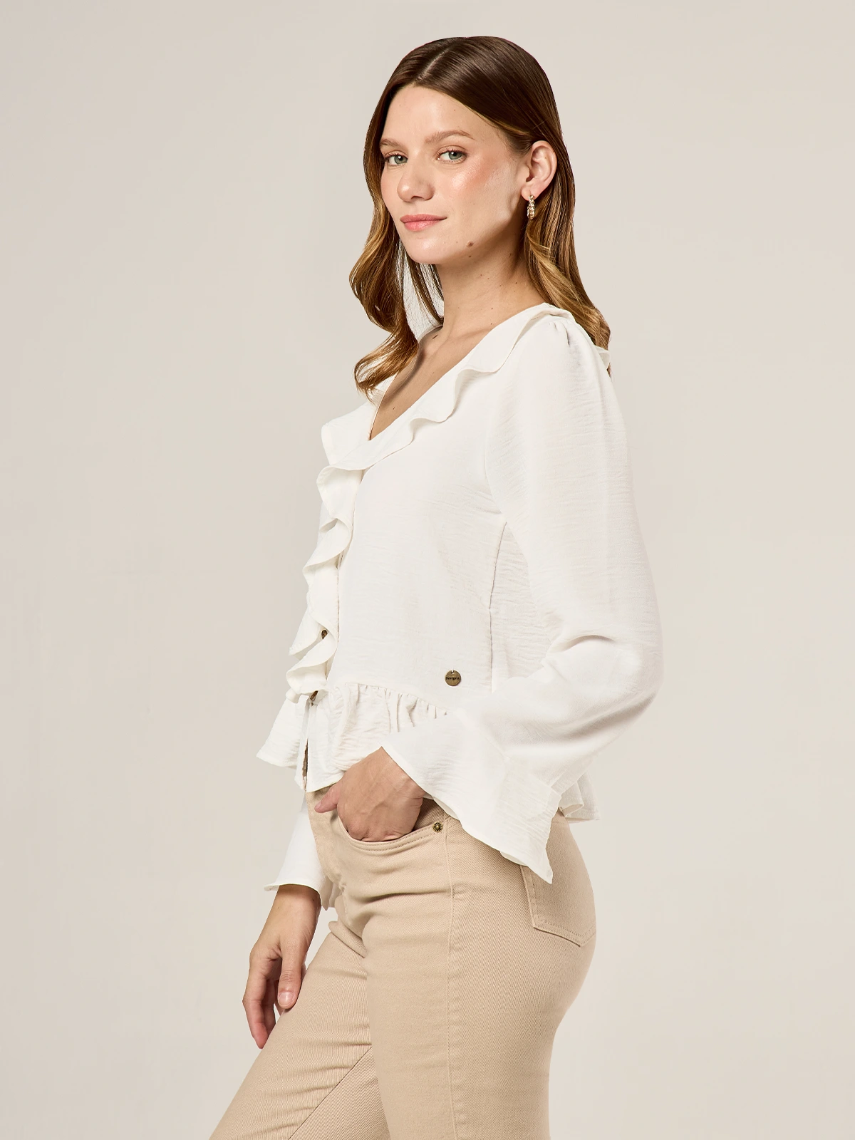 BLUSA MANGA LARGA MUJER NAVIGATA CELINE - 3