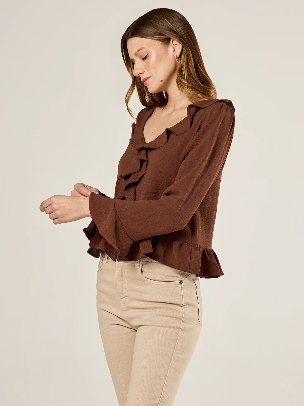BLUSA MANGA LARGA MUJER NAVIGATA CELINE - 3