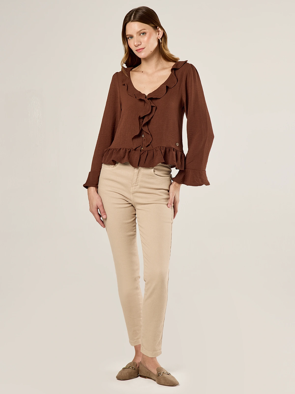 BLUSA MANGA LARGA MUJER NAVIGATA CELINE - 5