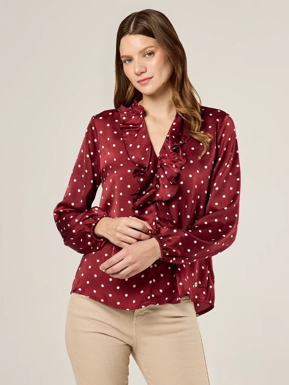 BLUSA MANGA LARGA MUJER NAVIGATA CIELO - 1