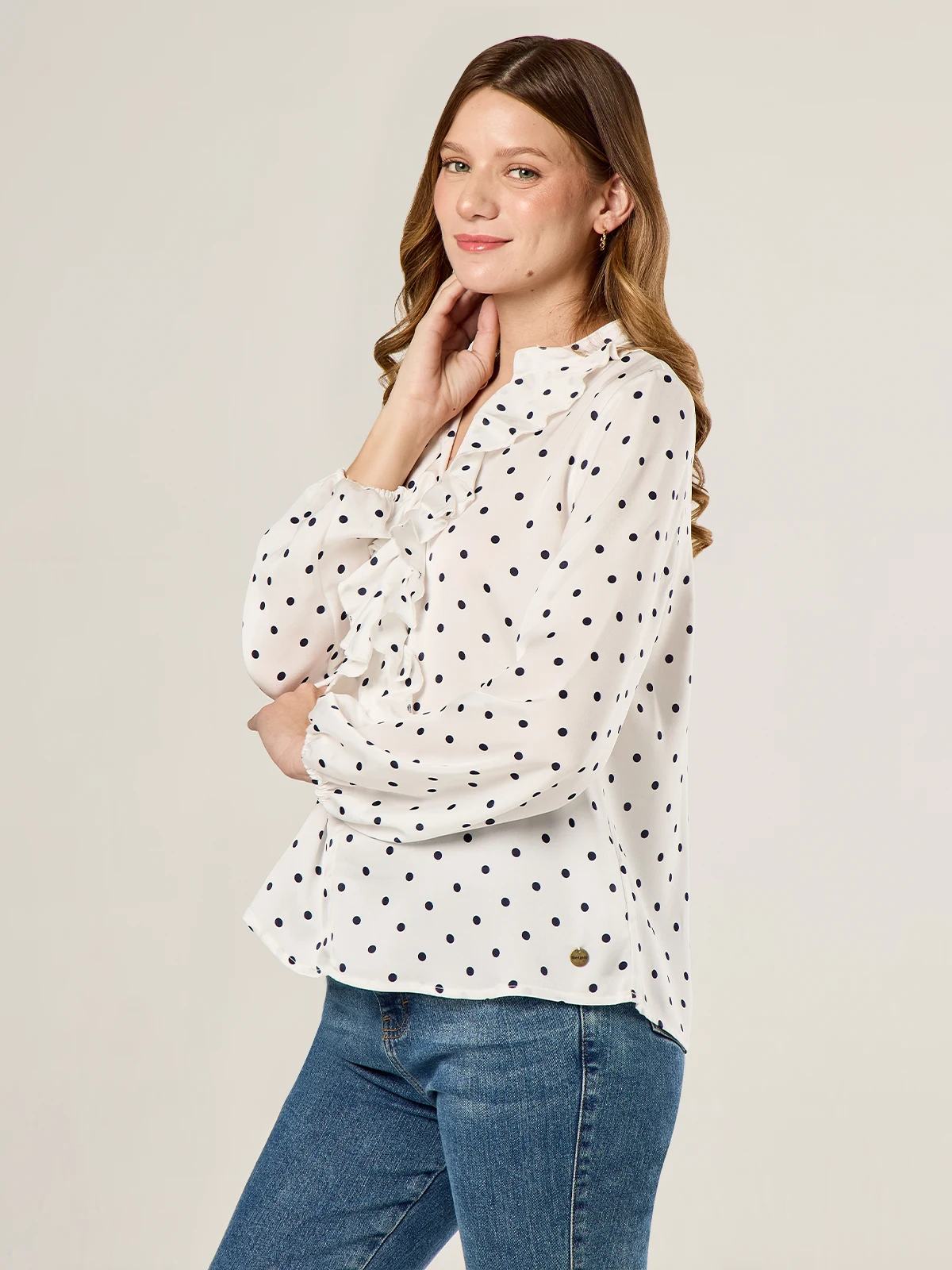 BLUSA MANGA LARGA MUJER NAVIGATA CIELO - 3