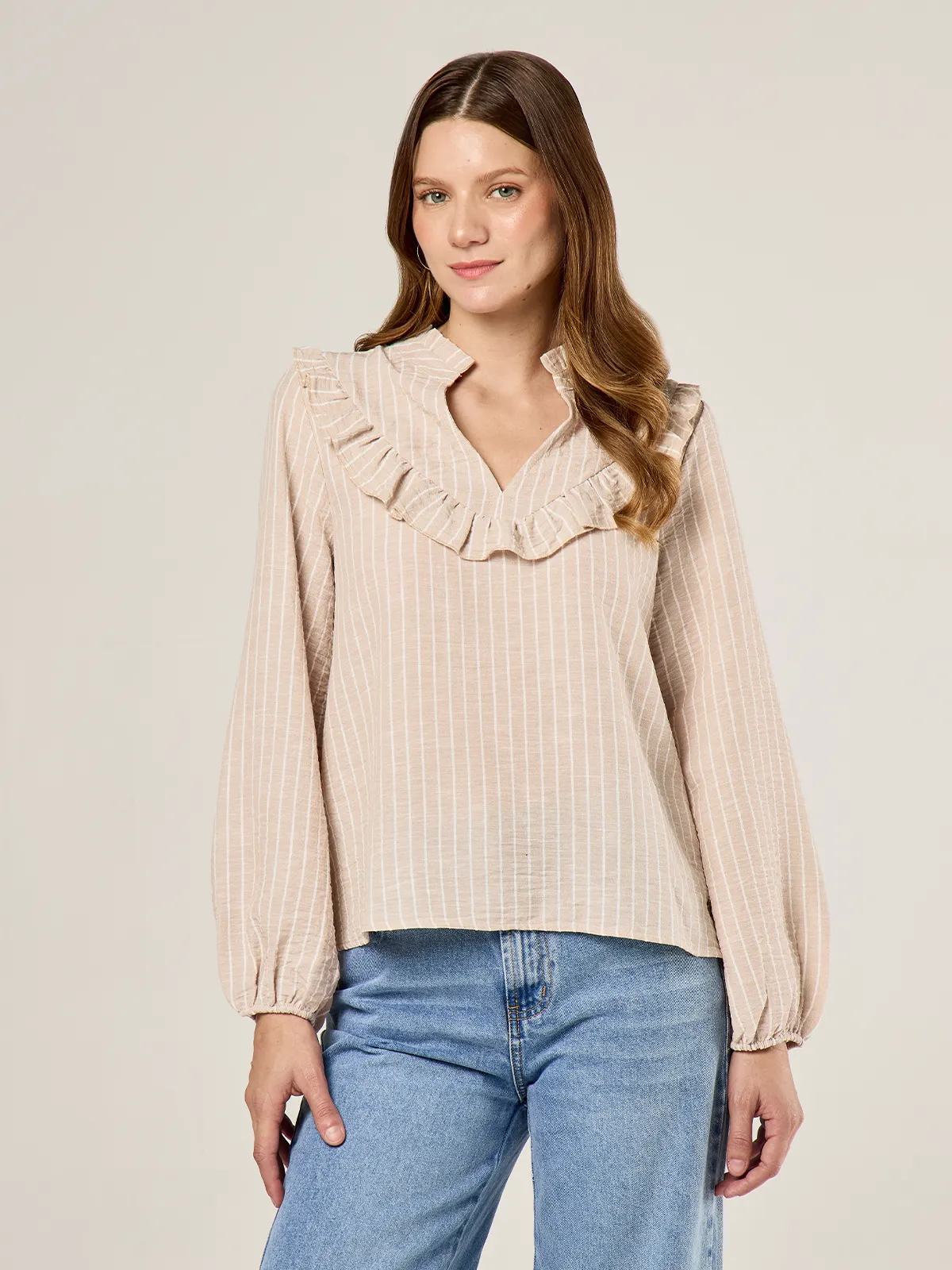 BLUSA MANGA LARGA MUJER NAVIGATA CHLOE - 1