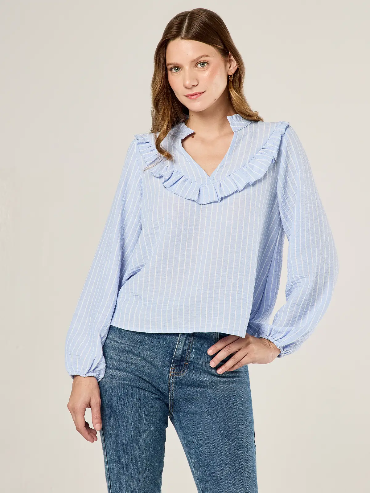 BLUSA MANGA LARGA MUJER NAVIGATA CHLOE - 1