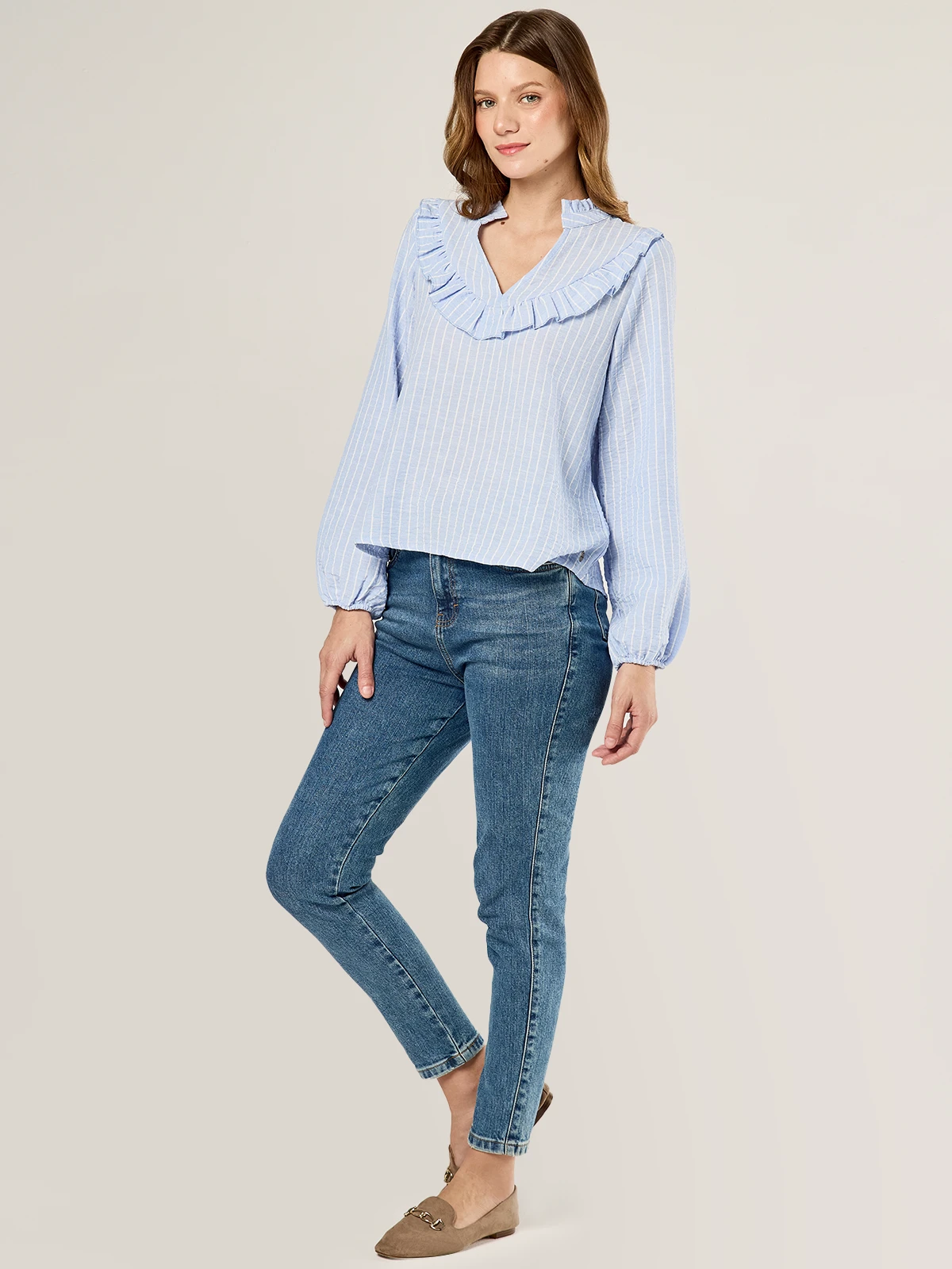 BLUSA MANGA LARGA MUJER NAVIGATA CHLOE - 5