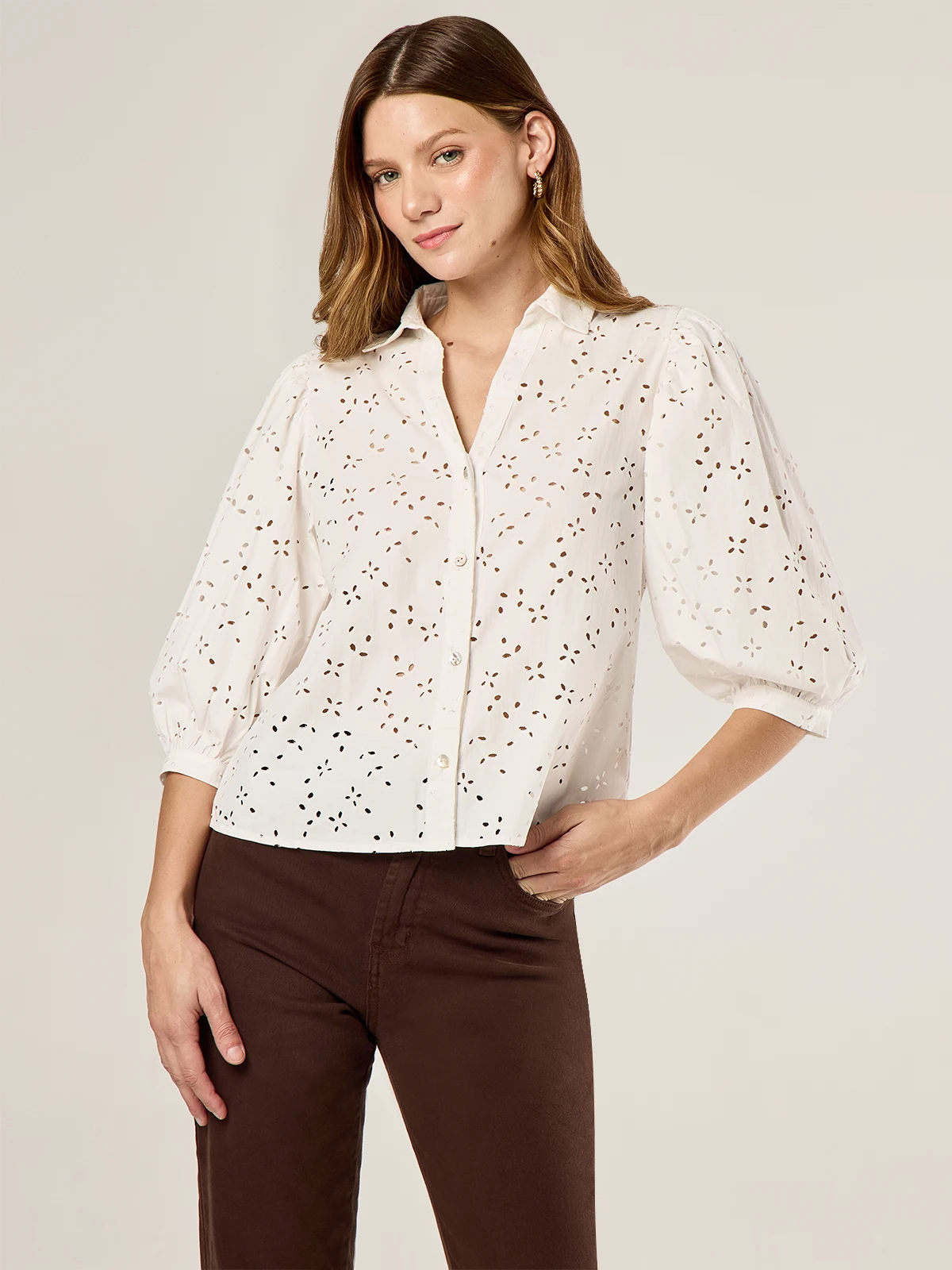 BLUSA MANGA LARGA MUJER NAVIGATA CELIA - 1