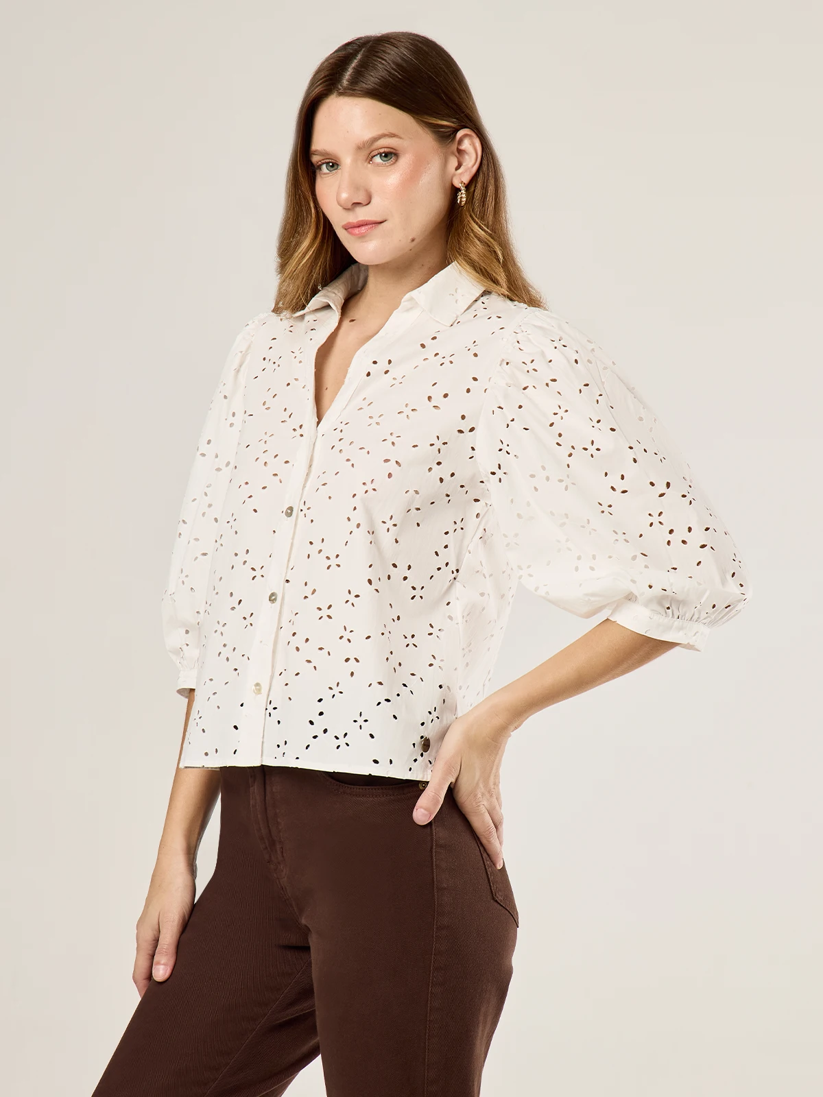 BLUSA MANGA LARGA MUJER NAVIGATA CELIA - 3