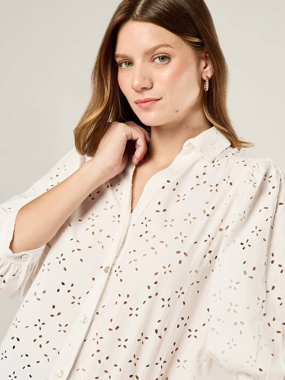 BLUSA MANGA LARGA MUJER NAVIGATA CELIA - 4