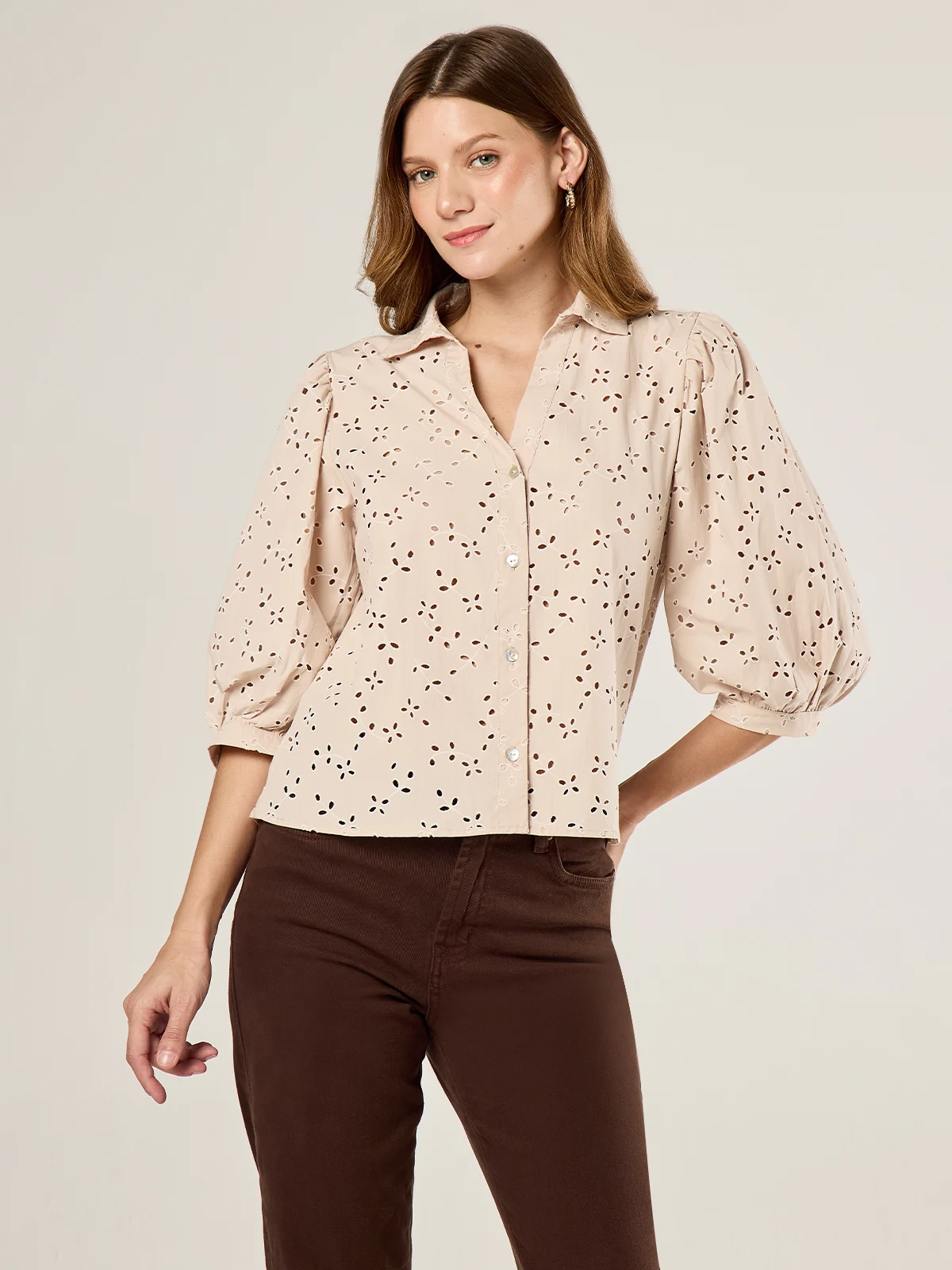 BLUSA MANGA LARGA MUJER NAVIGATA CELIA - 1