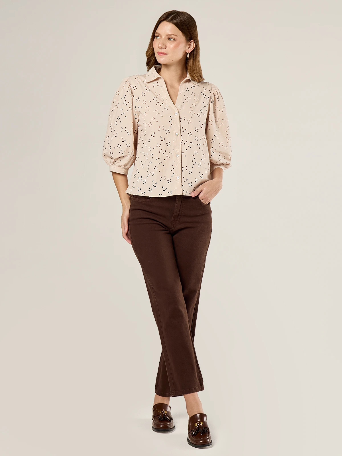 BLUSA MANGA LARGA MUJER NAVIGATA CELIA - 5