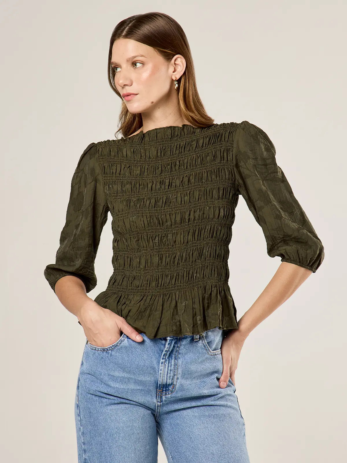 BLUSA MANGA LARGA MUJER NAVIGATA CAROLA - 1