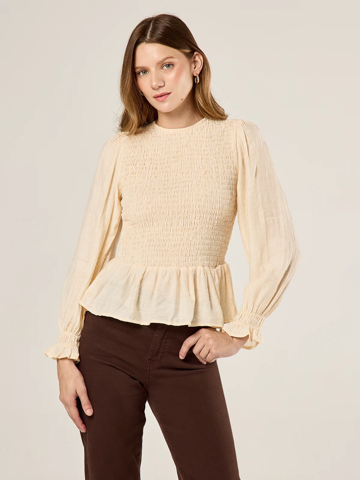 BLUSA MANGA LARGA MUJER NAVIGATA CALI - 1