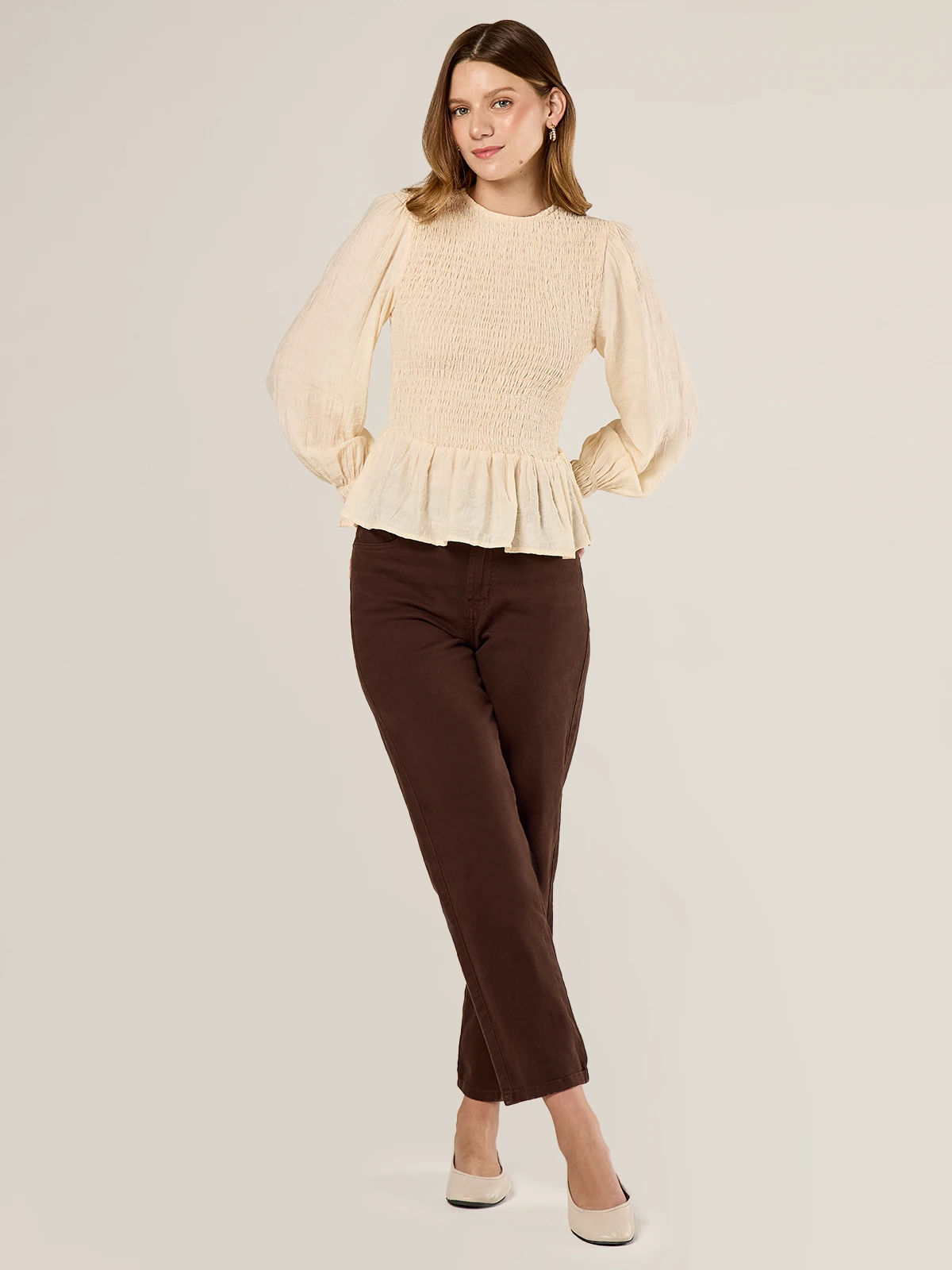 BLUSA MANGA LARGA MUJER NAVIGATA CALI - 5