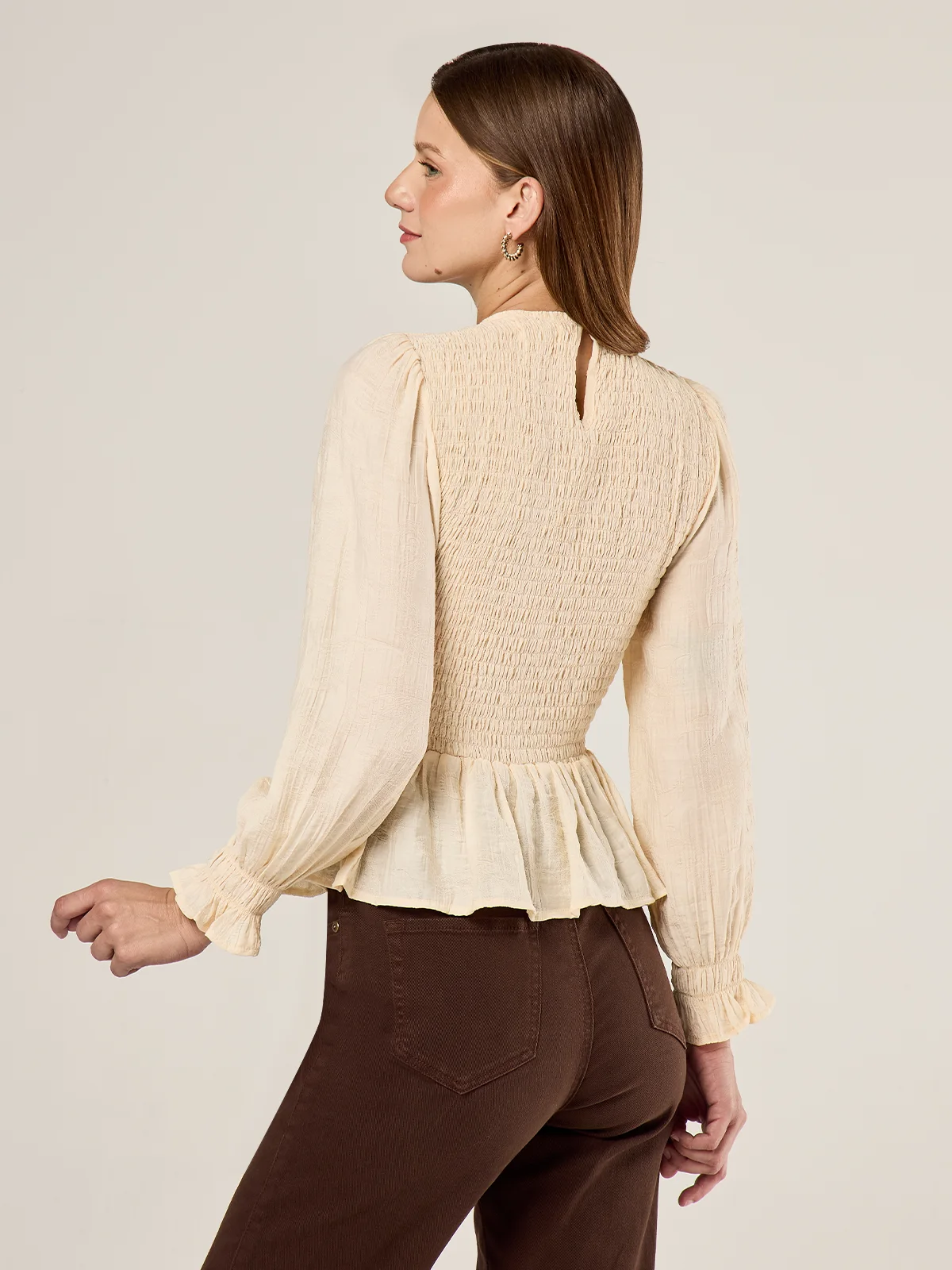 BLUSA MANGA LARGA MUJER NAVIGATA CALI - 2