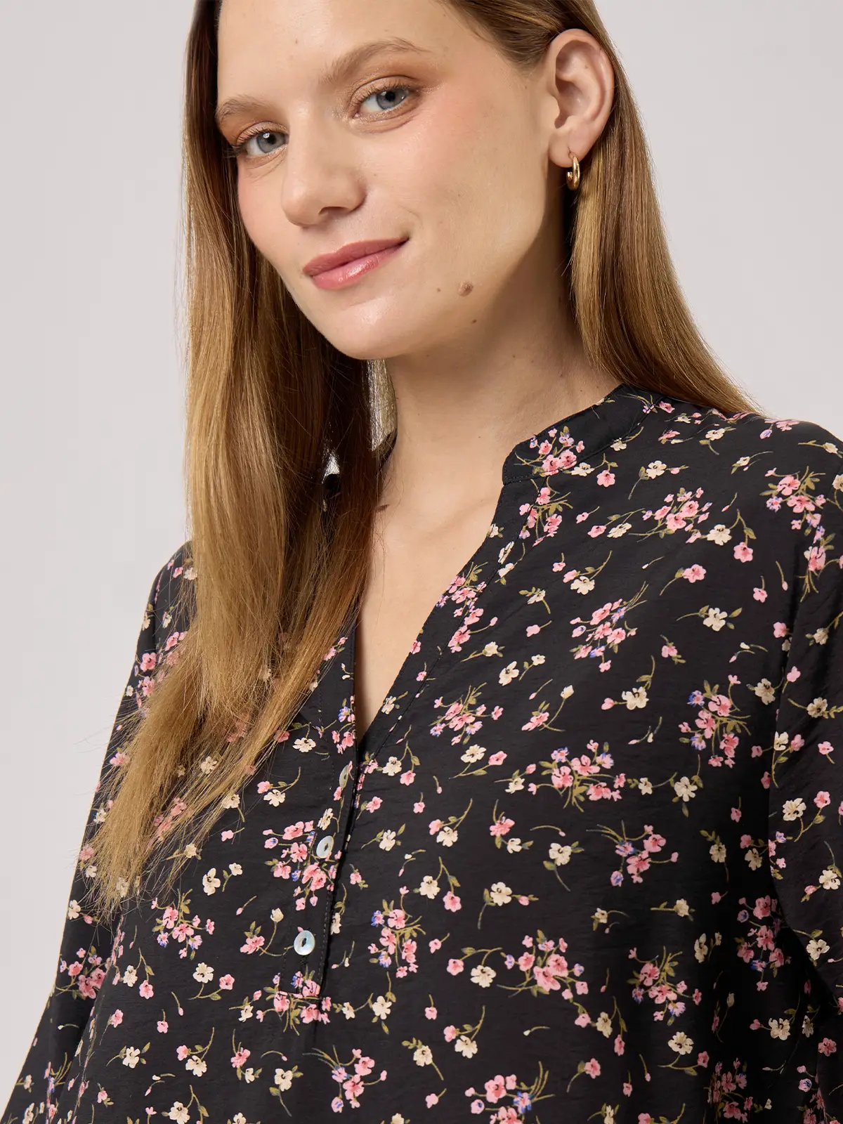 BLUSA MANGA 3/4 MUJER AZIZ - 4