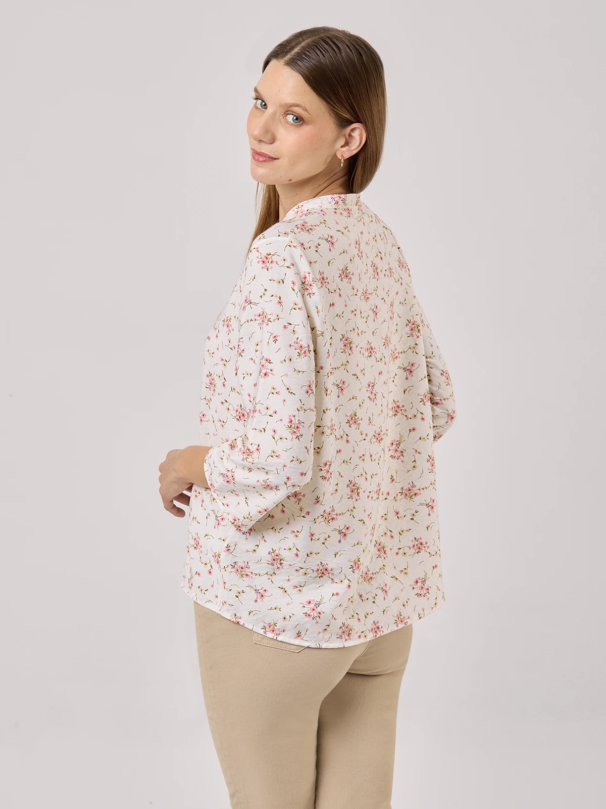 BLUSA MANGA 3/4 MUJER AZIZ - 2