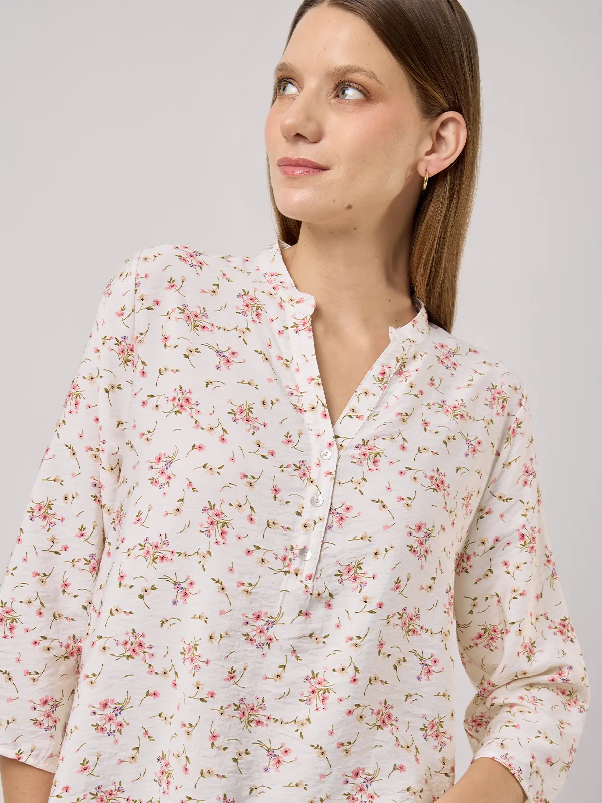 BLUSA MANGA 3/4 MUJER AZIZ - 4