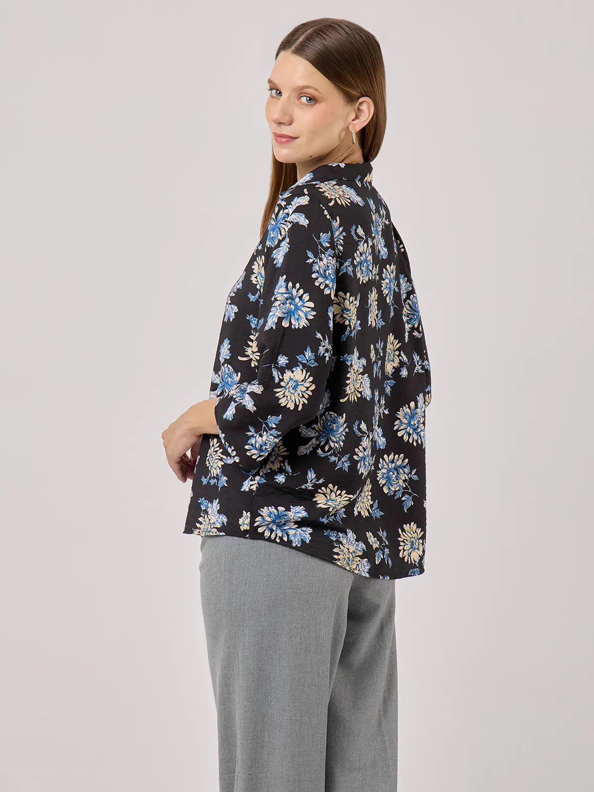 BLUSA MANGA 3/4 MUJER AZIZ - 2