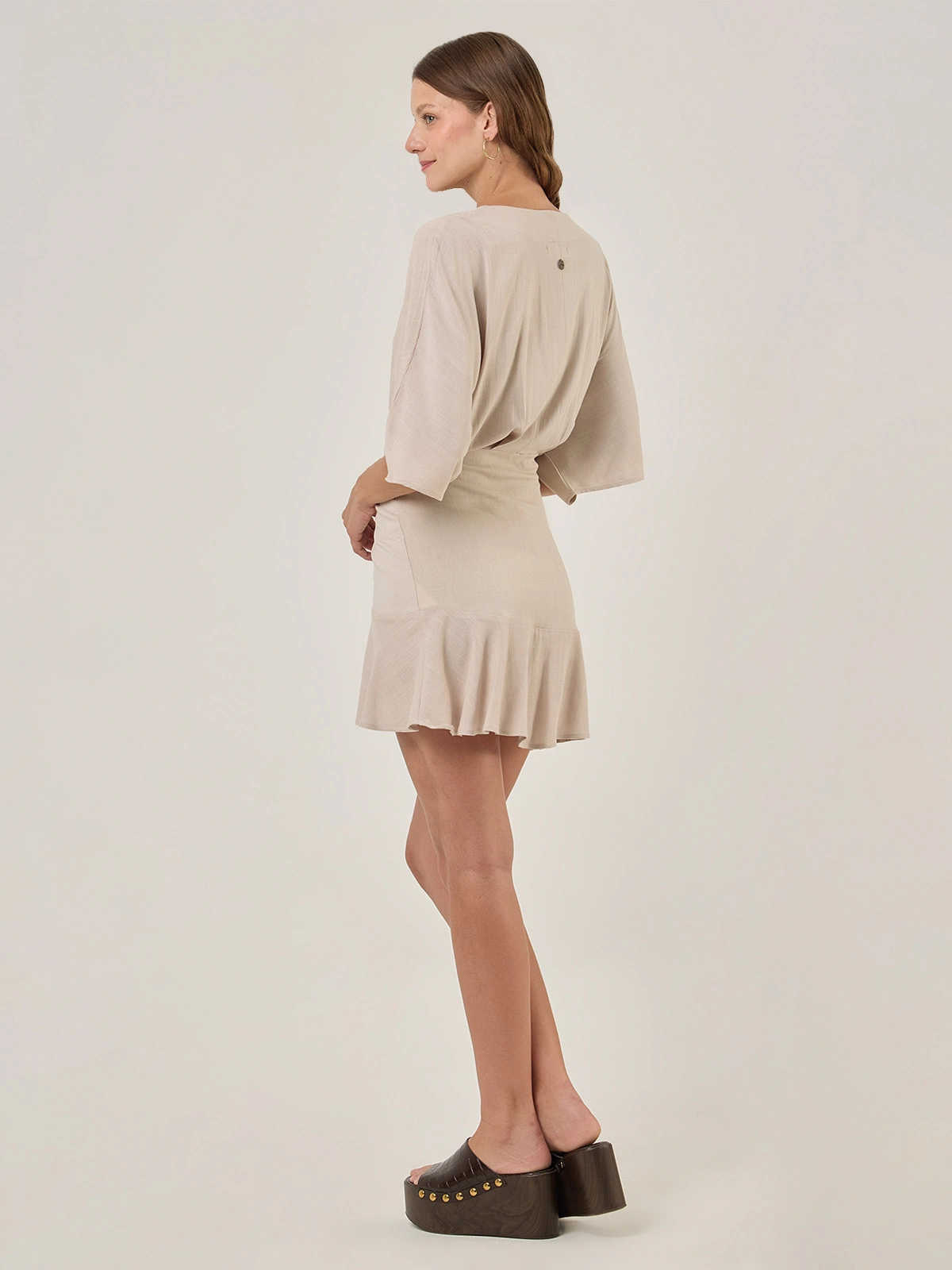 VESTIDO CORTO MUJER NAVIGATA CRUCE - 2