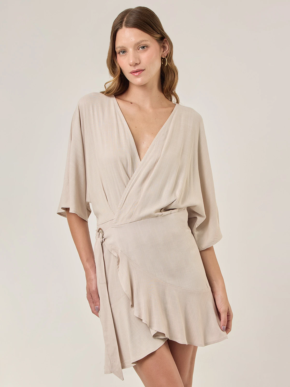 VESTIDO CORTO MUJER NAVIGATA CRUCE - 4