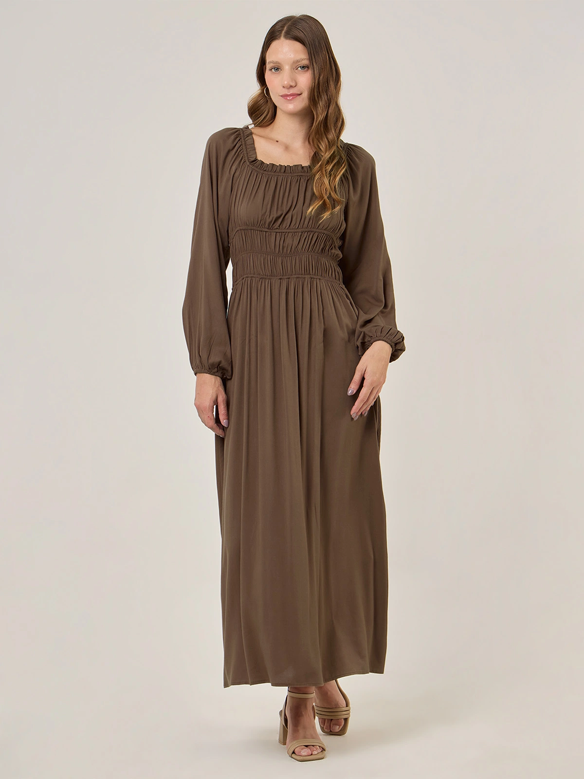 VESTIDO LARGO MUJER NAVIGATA - 1