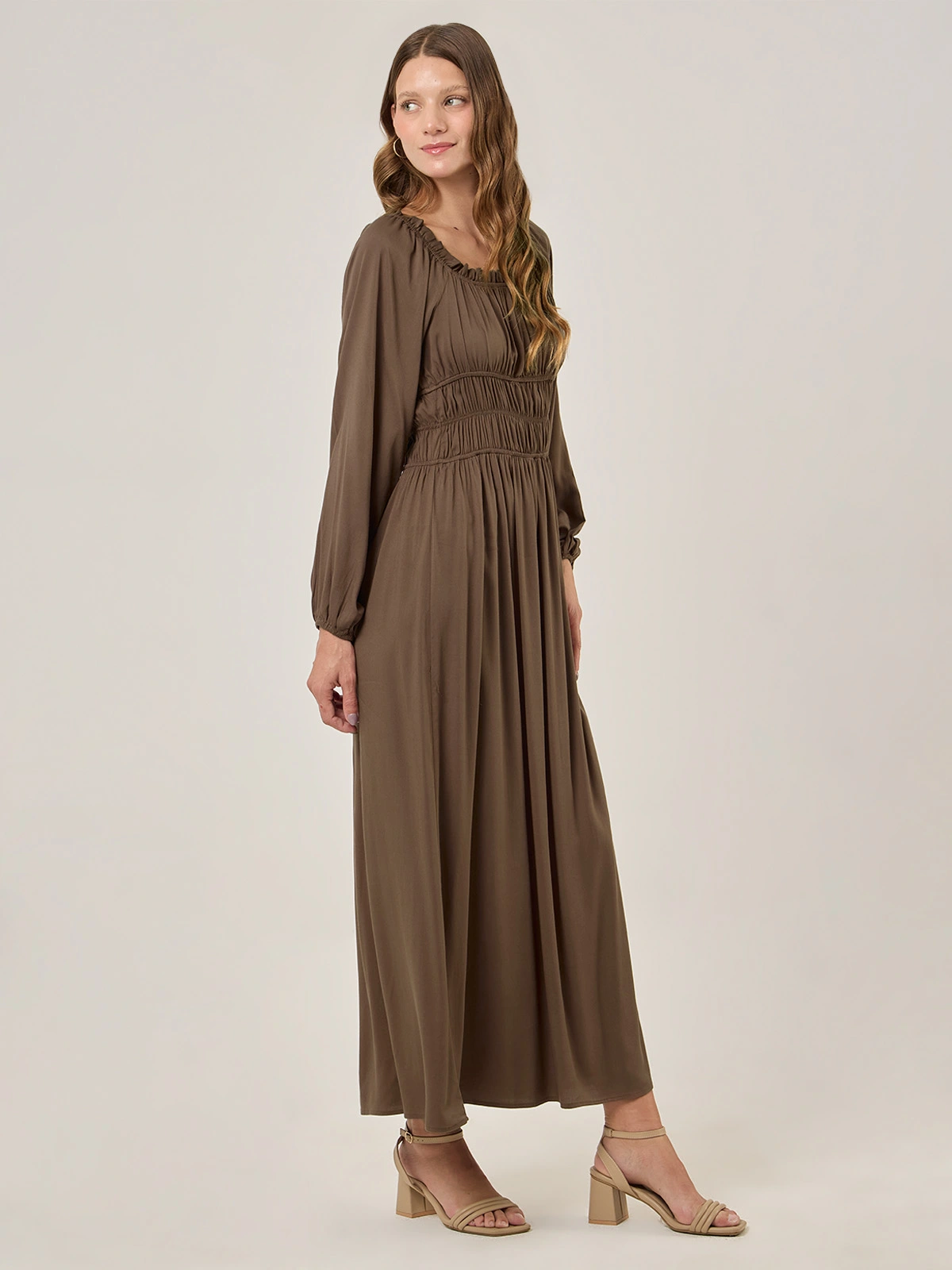 VESTIDO LARGO MUJER NAVIGATA - 3