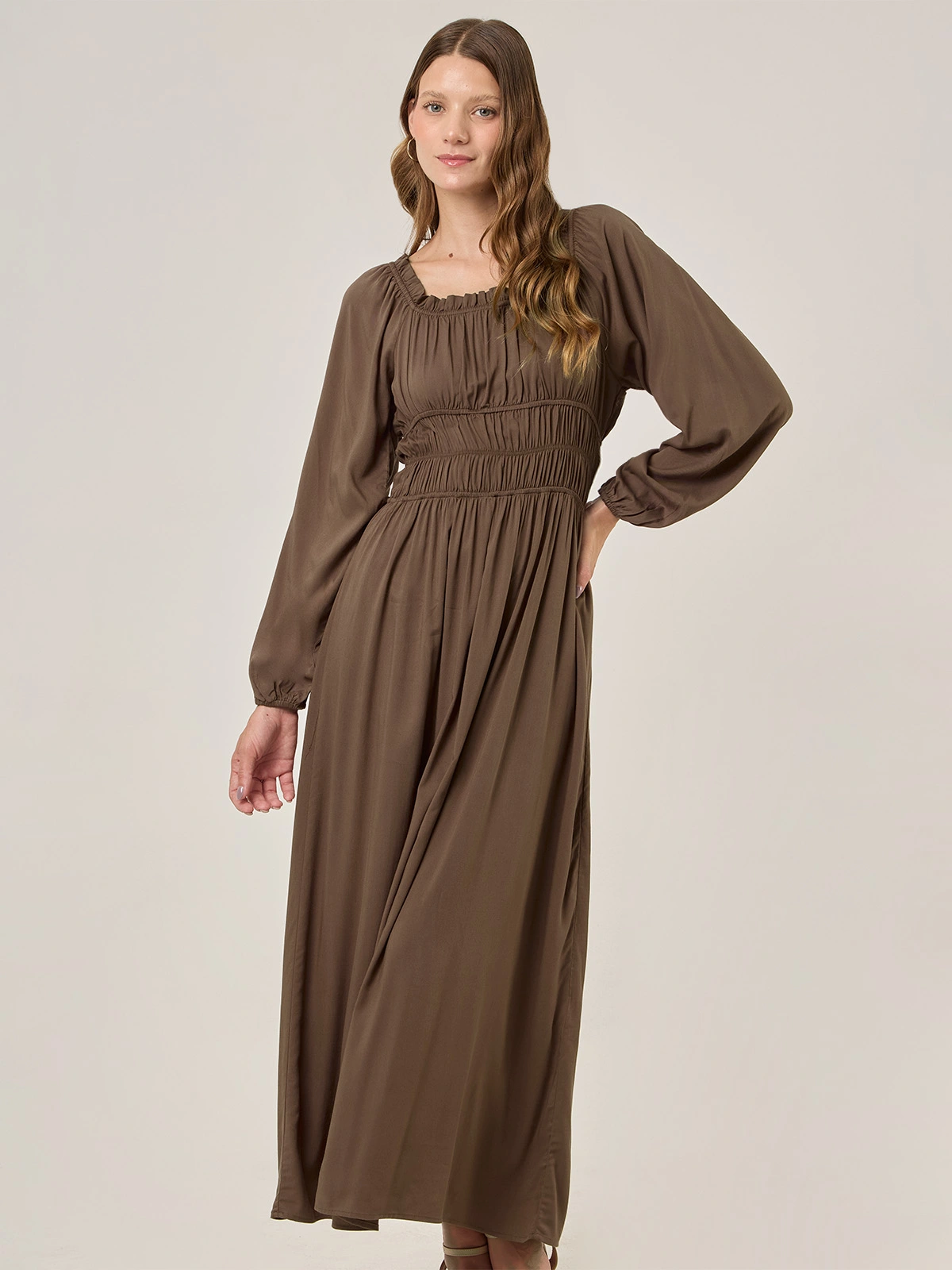 VESTIDO LARGO MUJER NAVIGATA - 4