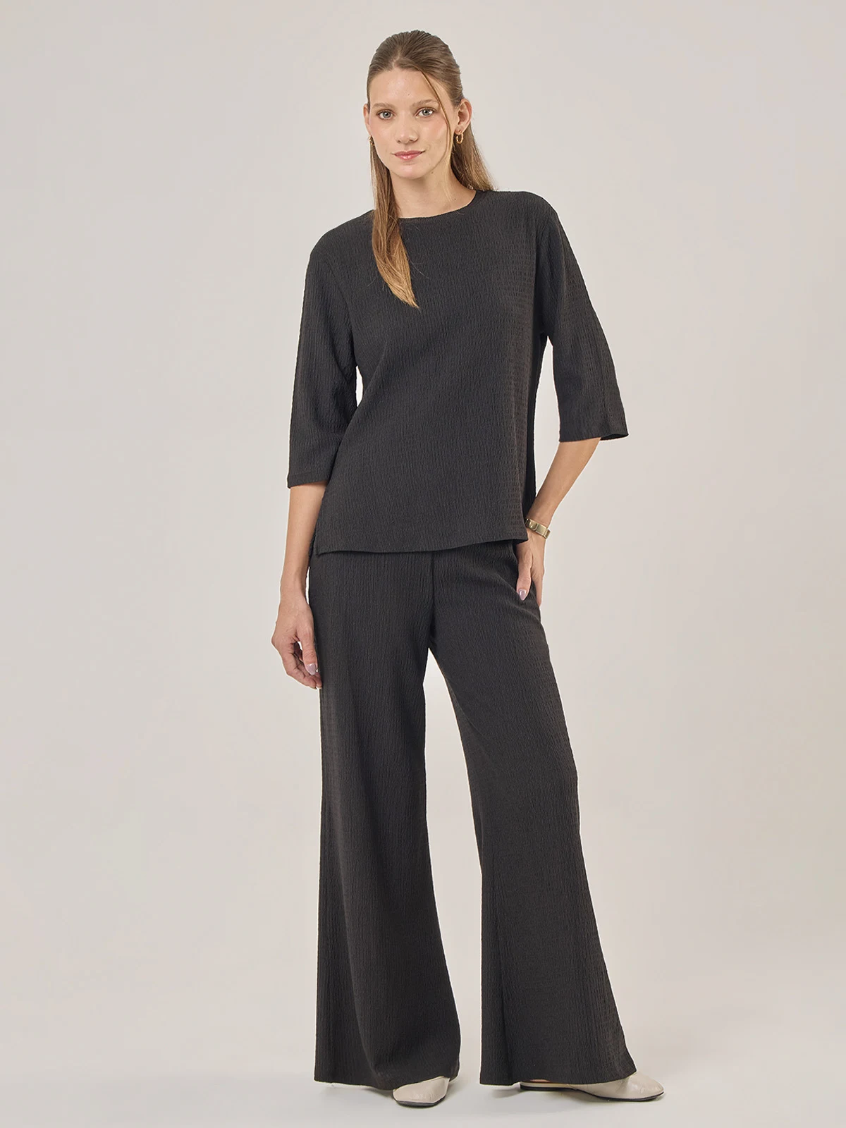 PANTALÓN REGULAR MUJER AZIZ - 1