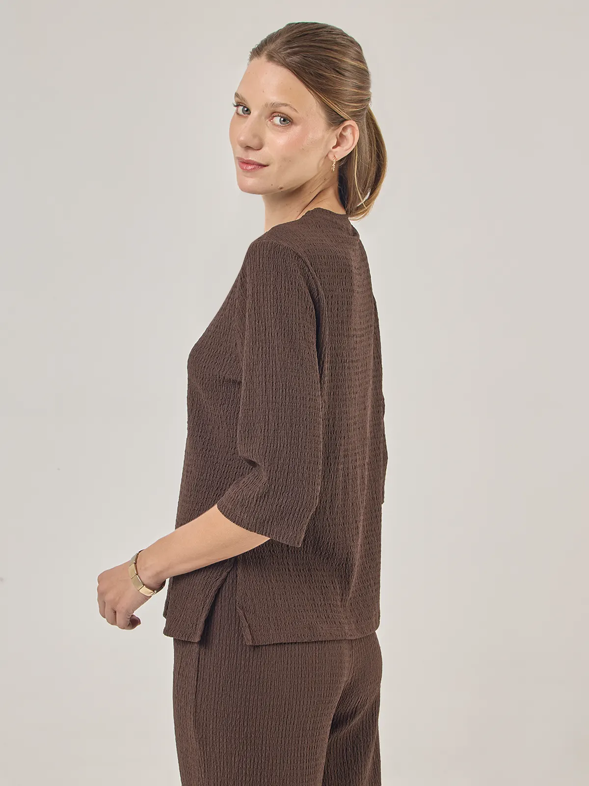 POLO MANGA 3/4 MUJER AZIZ - 2