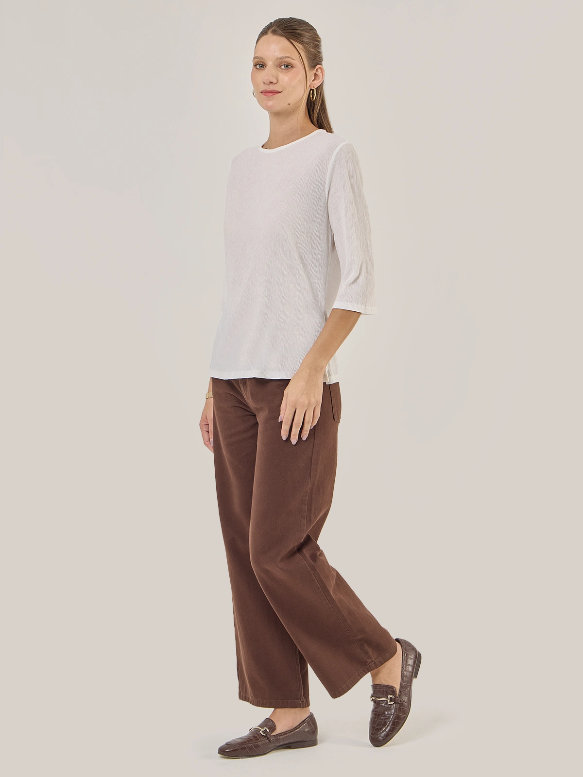 POLO MANGA 3/4 MUJER AZIZ - 5