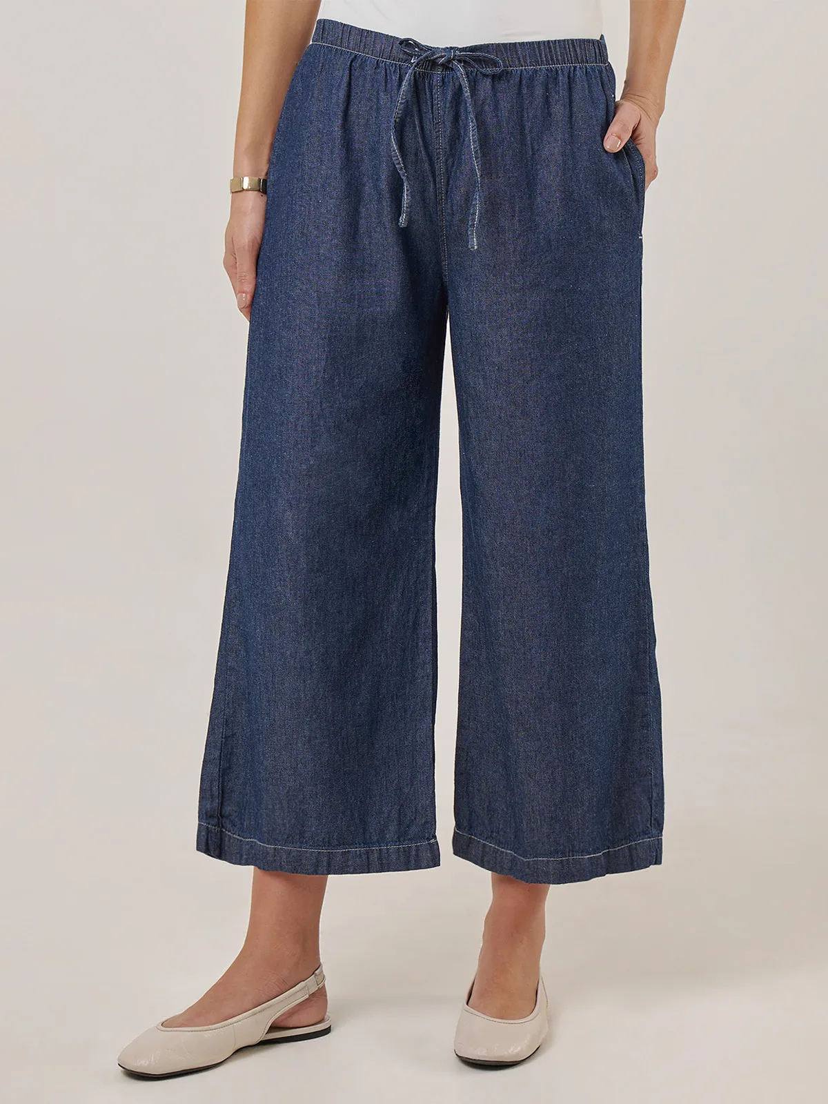 PANTALÓN ALGODÓN REGULAR MUJER NAVIGATA - 3