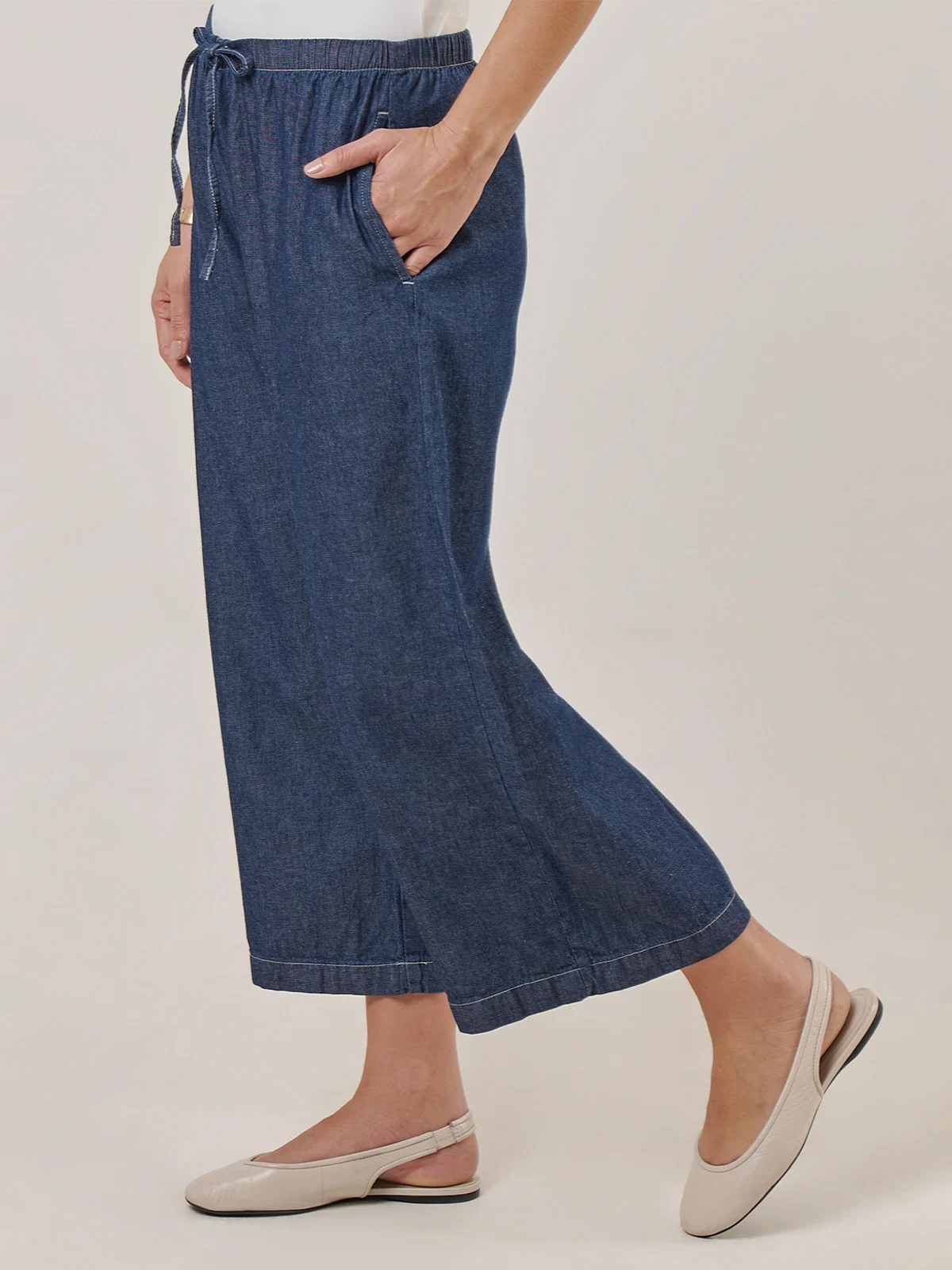 PANTALÓN ALGODÓN REGULAR MUJER NAVIGATA - 5