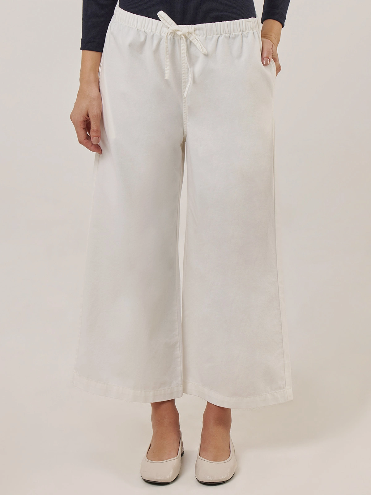PANTALÓN ALGODÓN REGULAR MUJER NAVIGATA - 3